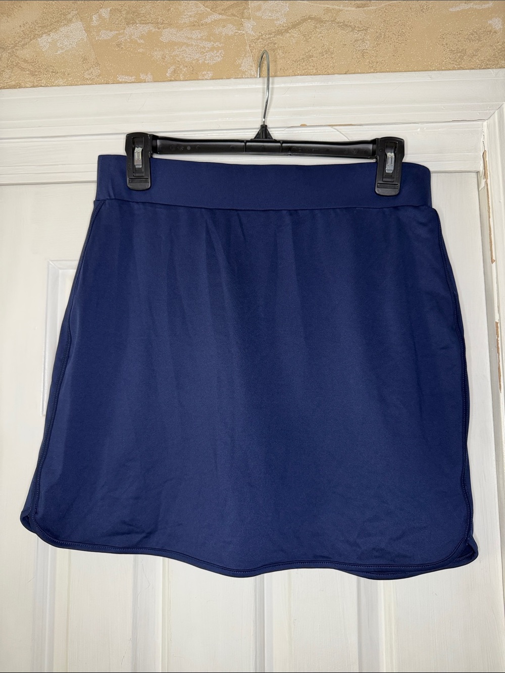 J. Crew Navy Athletic Skort with Smooth Waistband